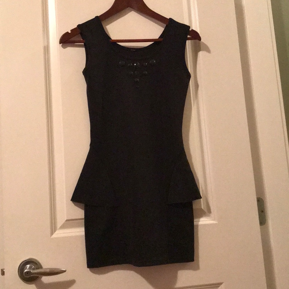 Body tight little black dress